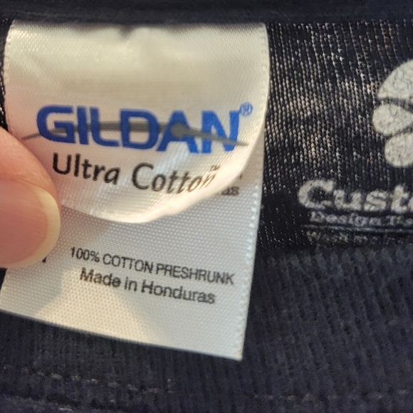 ASL American Sign Language Seminole Ridge H.S. FL Black T-Shirt Med. Pre-owned - Picture 6 of 6